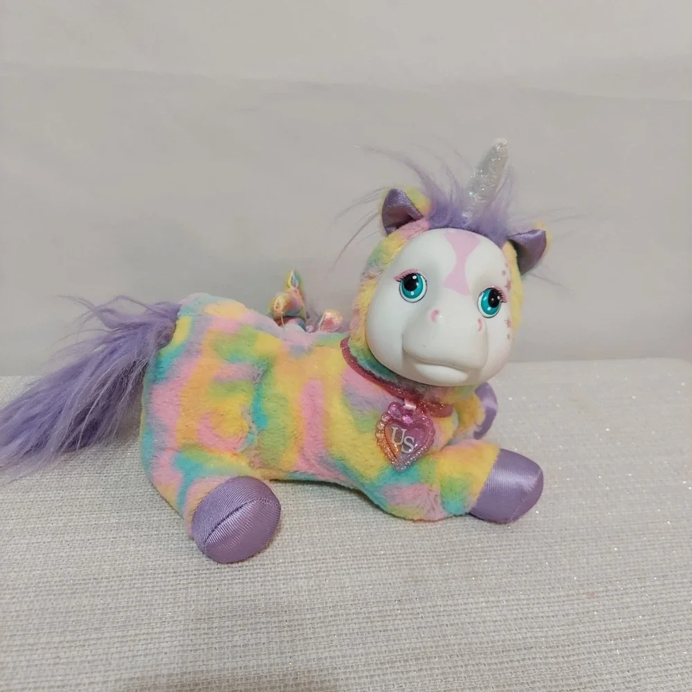 2017 Unicorn Surprise Plush Pastel Tie Dye Mom 2 Babies Pastel Stuffed‎ Doll 10